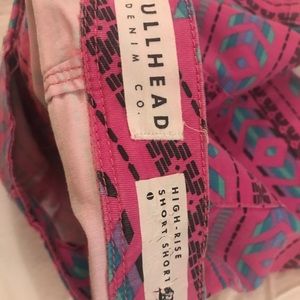 Bullhead shorty shorts HW Nwot